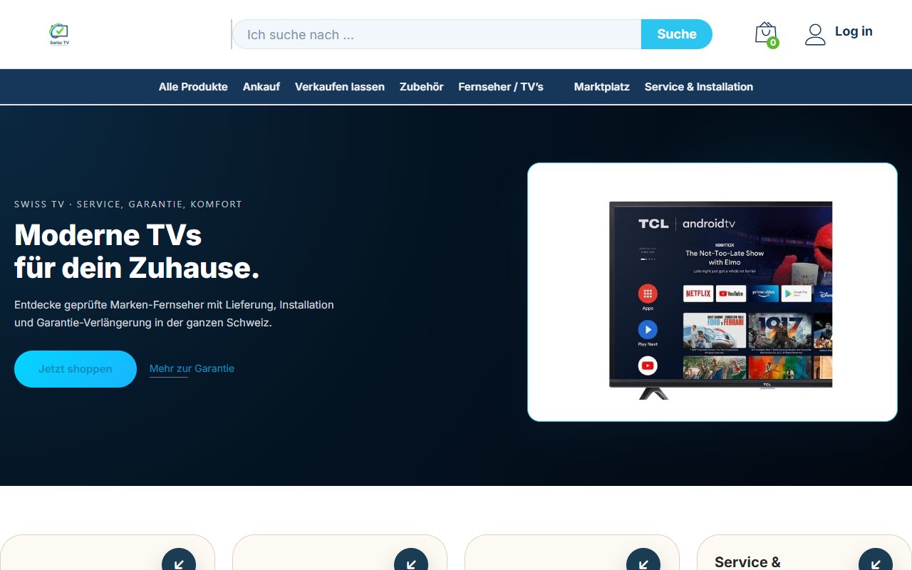 SwissTVs Website