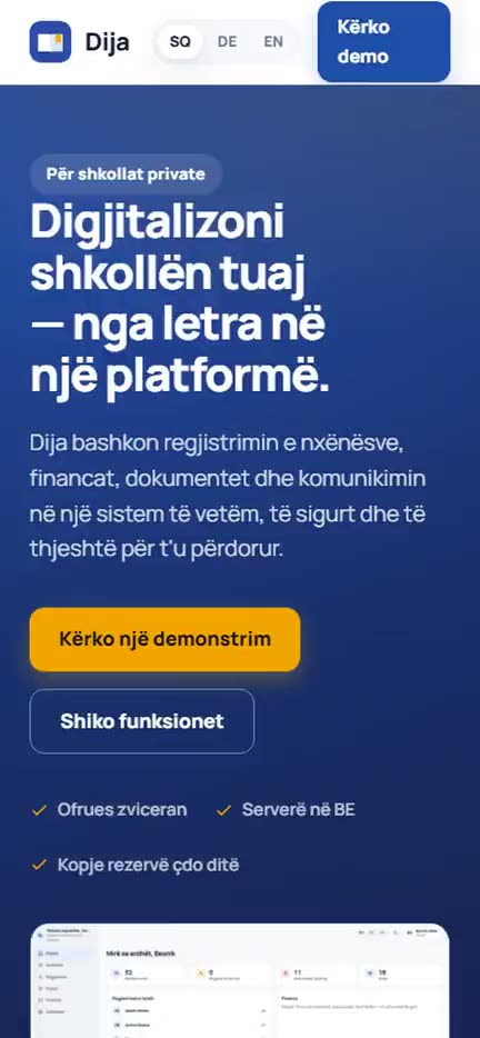 Dija në celular, regjistrim ekrani