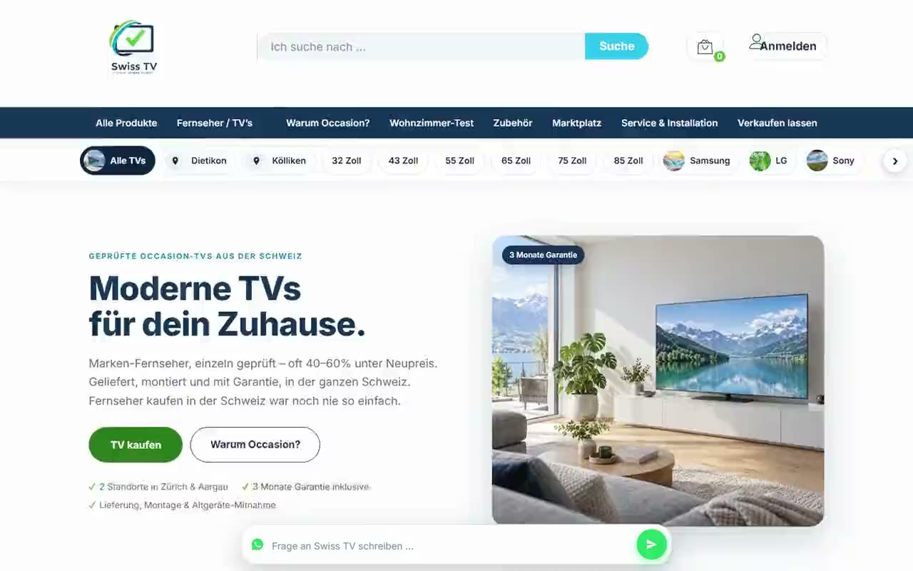 Swiss TV në kompjuter, regjistrim ekrani
